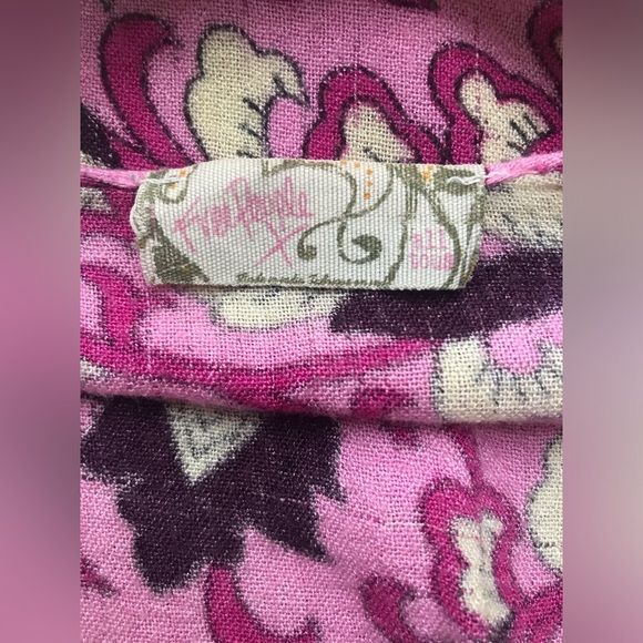 Free People Vibrant Pink and Purple Kimono - Picture 8 of 11